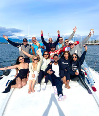 Work outings and team building events in Vancouver on our luxury 50 foot yacht